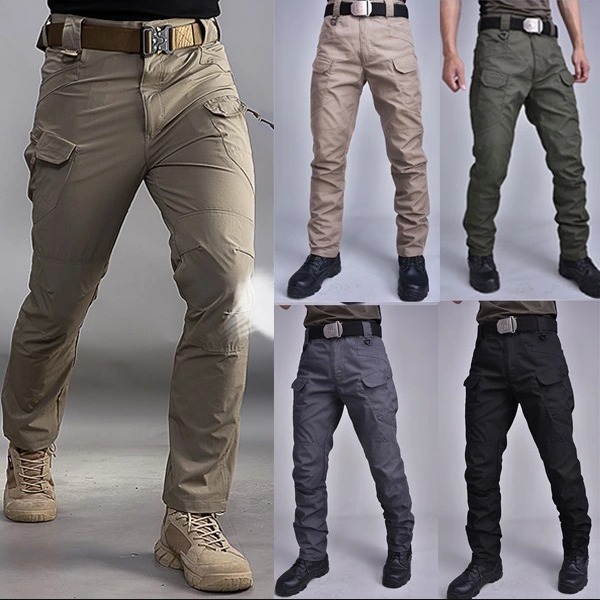 Wear-resistant multi-pocket leisure pants