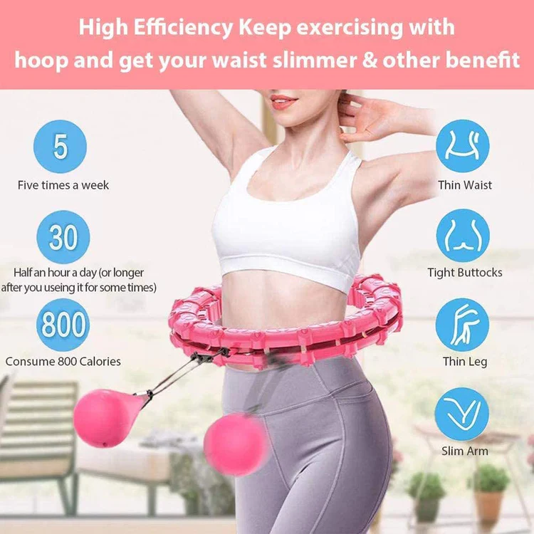 2023 Weighted Smart Waist Slimming Hoops FREE SHIPPING