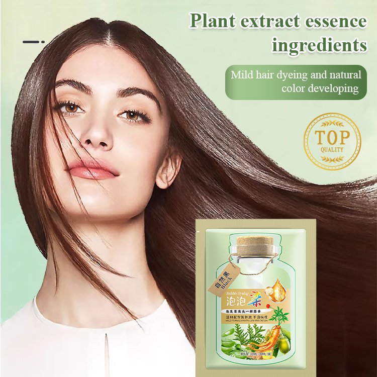 Plant Extract Hair Coloring Cream 20 bags