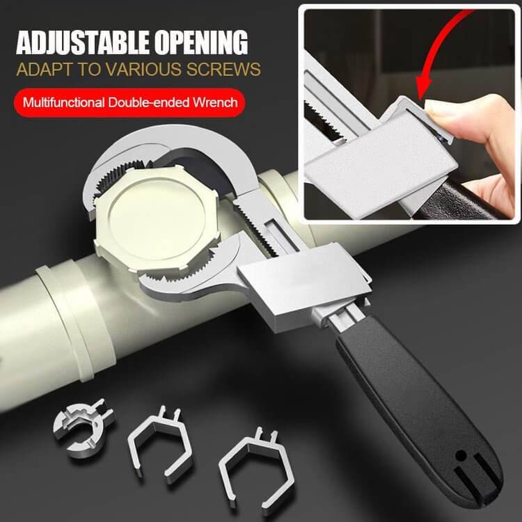 【BUY 1 GET 1 FREE】Universal Adjustable Double-ended Wrench